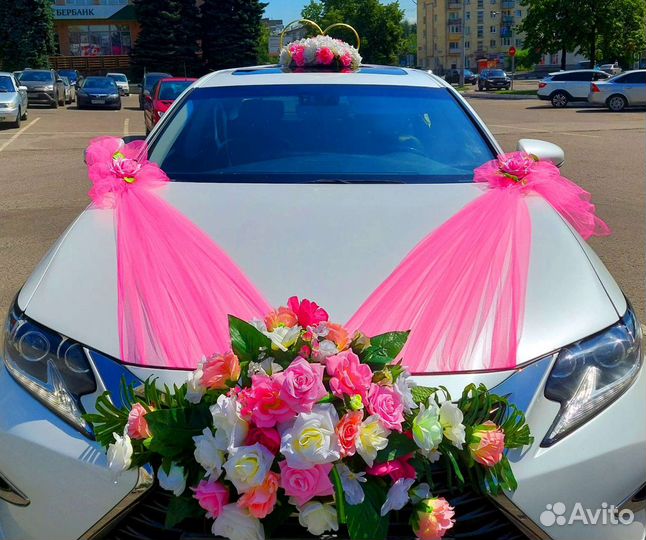 Аренда украшения на свадебные автомобили