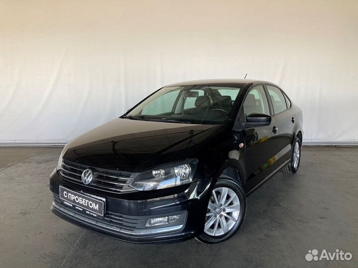 Volkswagen Polo 1.6 AT, 2015, 120 000 км