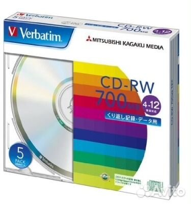 CD-RW Verbatim Mitsubishi
