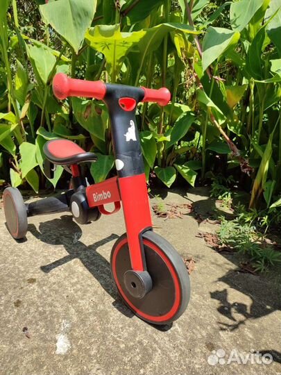 Трехколесный велосипед-беговел 3 в 1