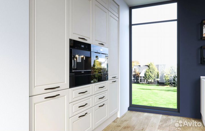 Кухня угловая со встроенным шкафом цена за всё