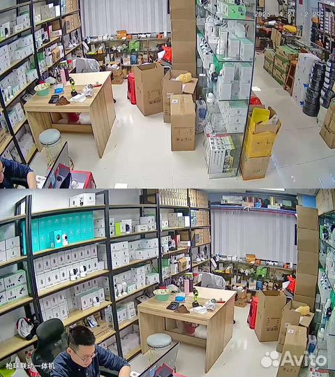 Камера видеонаблюдения 2 в одном 4mp