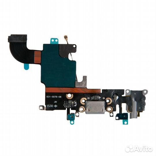 Шлейф с разъёмом зарядки,микрофоном, гарнитуры и а