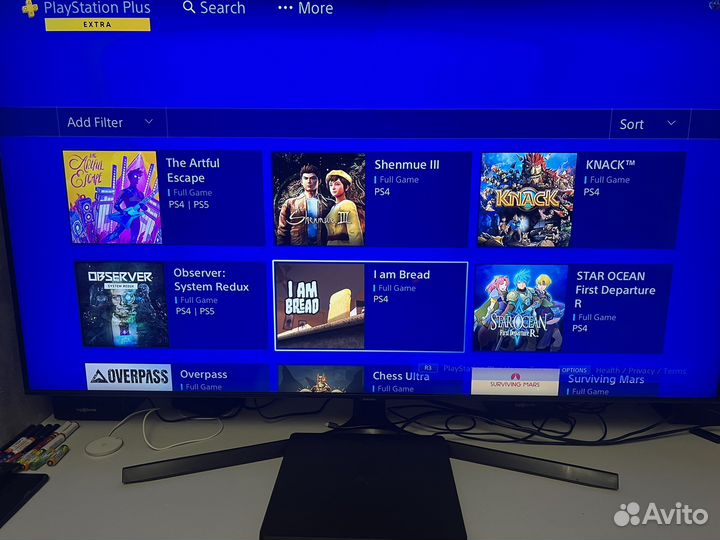 Sony PS4 Slim / 250 игр / Ps plus