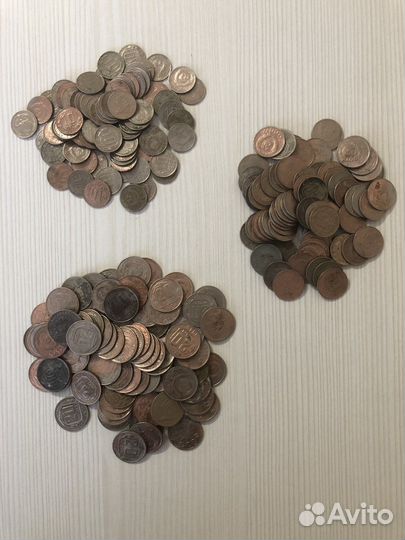 Монеты ранние советы 10,15,20 коп