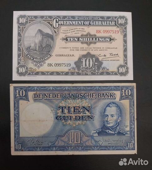 Банкноты Иностранные нечастые