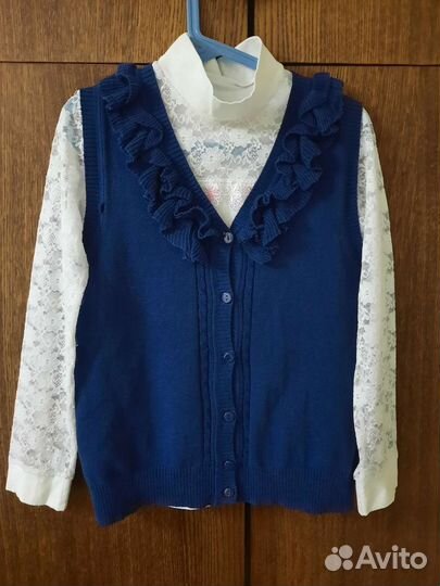 Блузка школьная 146-152