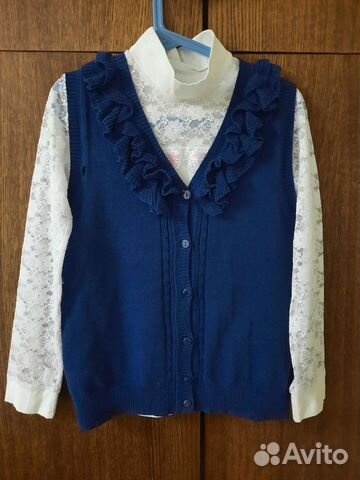 Блузка школьная 146-152