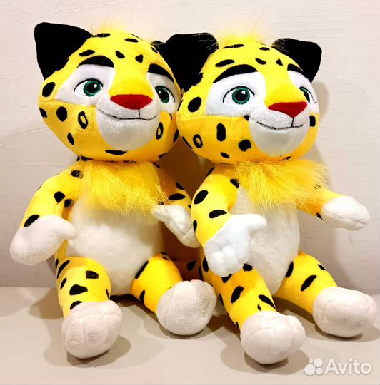 Мягкие Лео и тиг со звуком. В наличии Лео