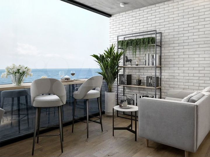 2-к. квартира, 63,5 м², 4/12 эт.