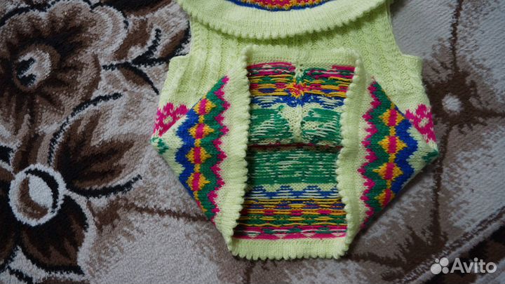 Кофта-безрукавка