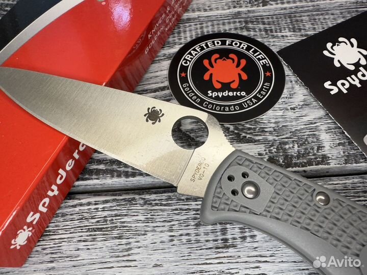 Нож Spyderco Endura 4 Gray C10fpgy