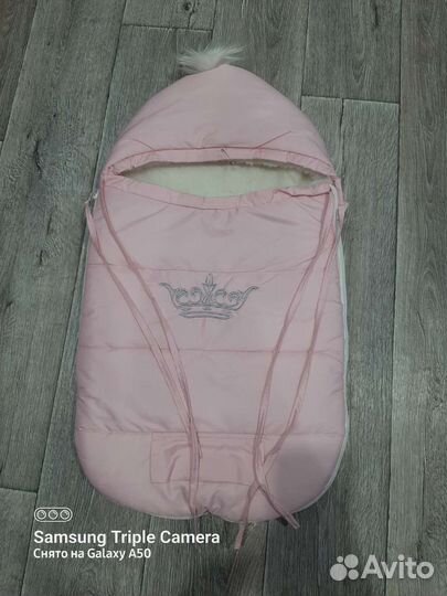 Конверт на выписку для девочки зима