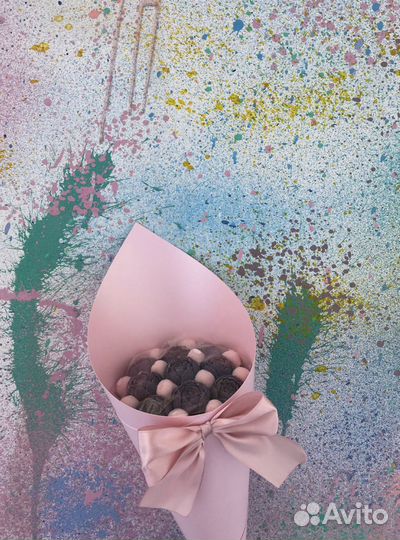 Шоколадные цветы на 8 марта