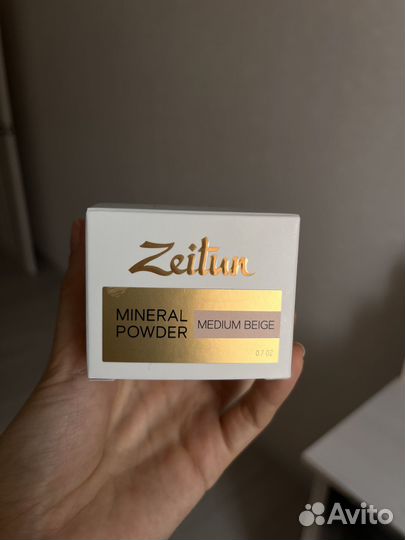 Пудра минеральная zeitun medium beige