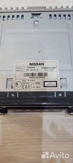 Штатная магнитола на nissan х трейл Т31