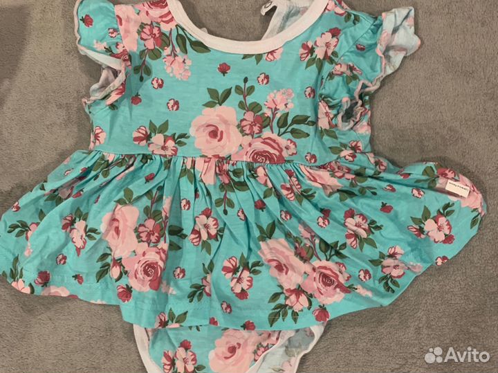 Боди платье