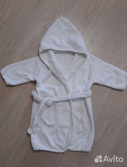 Детский махровый халат 86-92