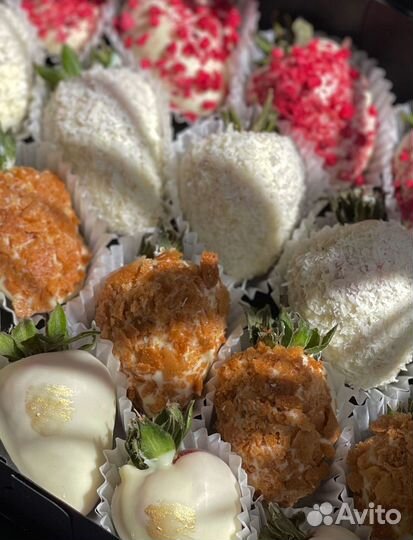 Набор клубники в бельгийском шоколаде