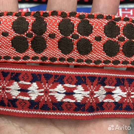 Тесьма советская из хлопка и вискозы