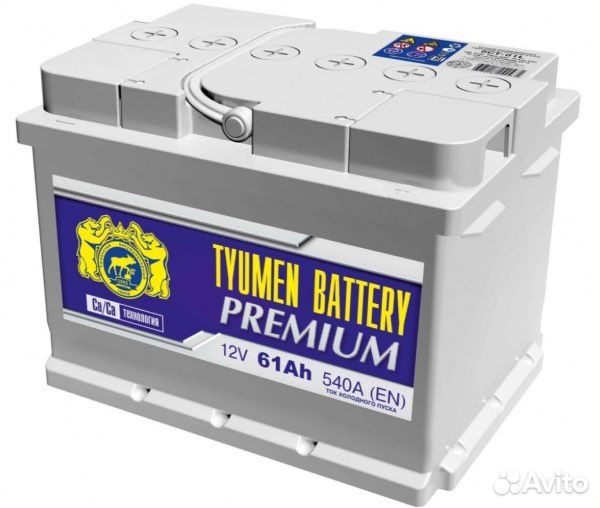 Акб Tyumen Premium 61 А/Ч обр