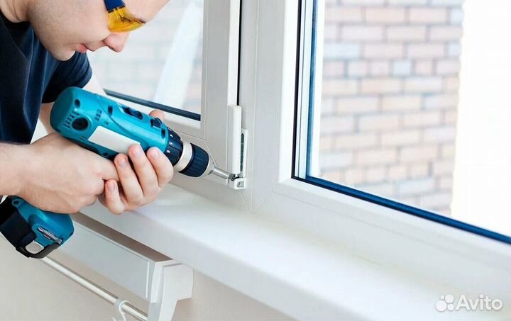 Ремонт пластиковых окон. Откосы,сетки, ручки