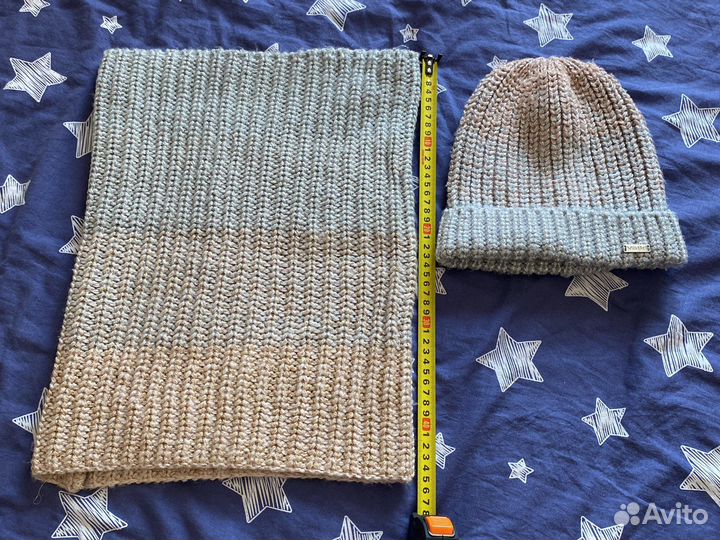 Шапка и снуд весна/осень