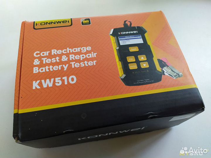Тестер автомобильный konnwei KW510