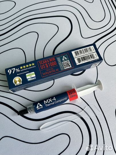 Термопаста Arctic MX-4 8 гр. + шпатель