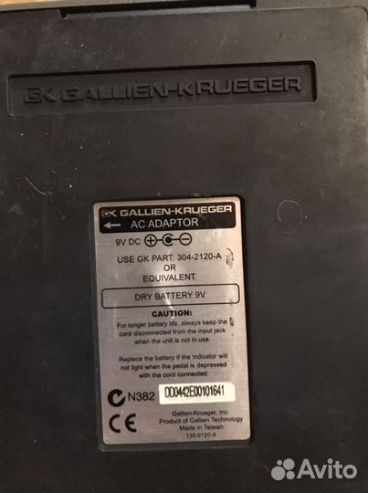 Гитарная педаль gallien-krueger