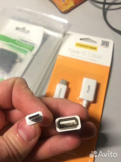 Переходник новый OTG USB 2.0 otg 3.0 mini micro