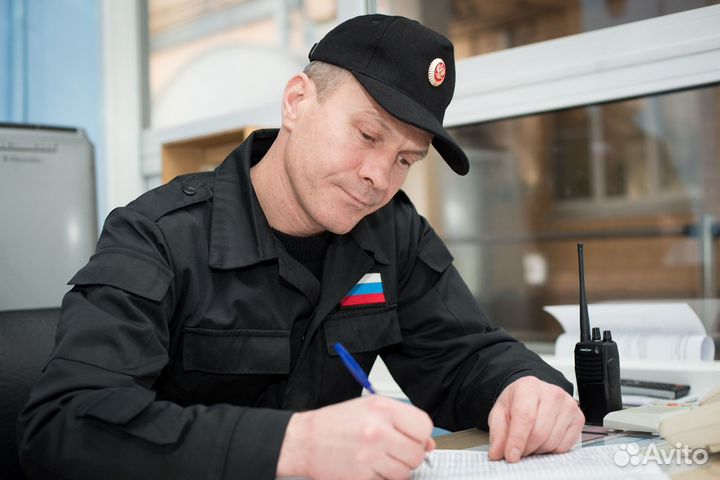 Охранник Вахта Проживание Питание
