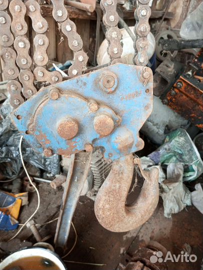 Таль ручная цепная бу 6300 кг