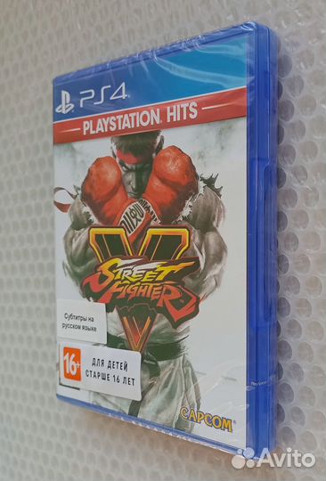 Street Fighter V PS4 (новый, рус.субтитры)