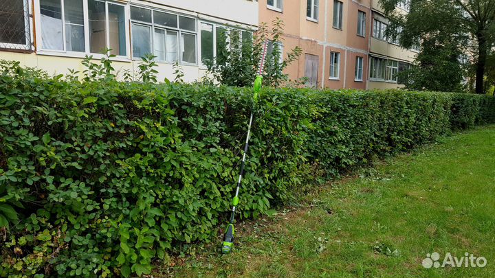 Greenworks G40PHA кусторез, 40V