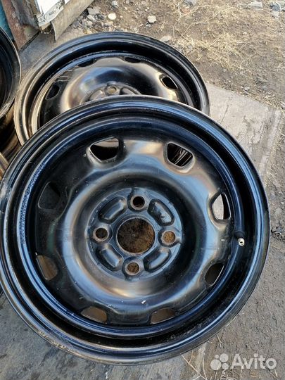 Штампованные диски r14 4x100