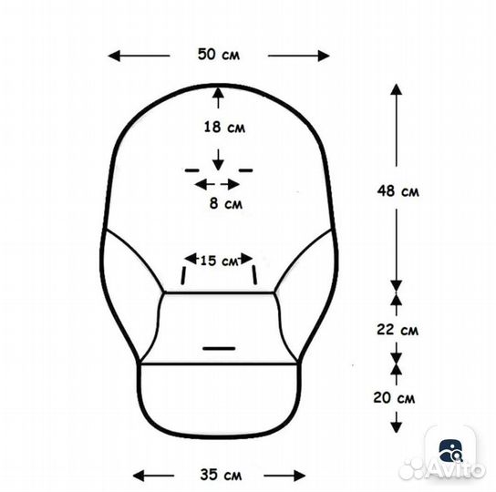 Чехол на стульчик для кормления