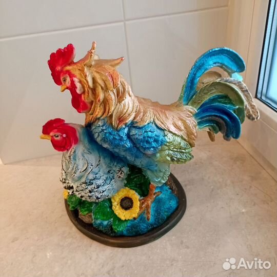 Петух с курицей