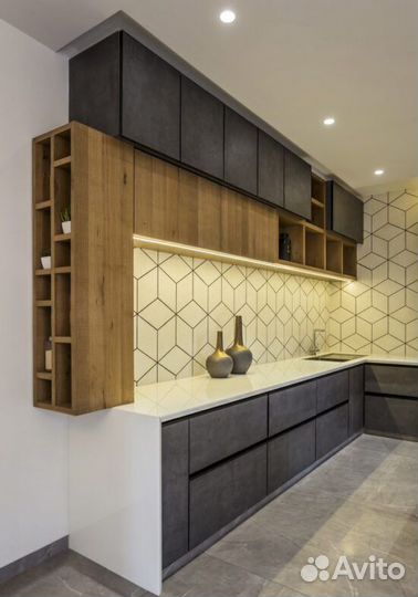 Кухонный гарнитур на заказ в рассрочку