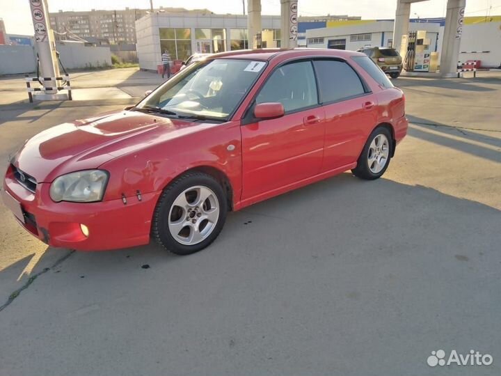 Subaru Impreza 1.5 AT, 2003, битый, 370 000 км