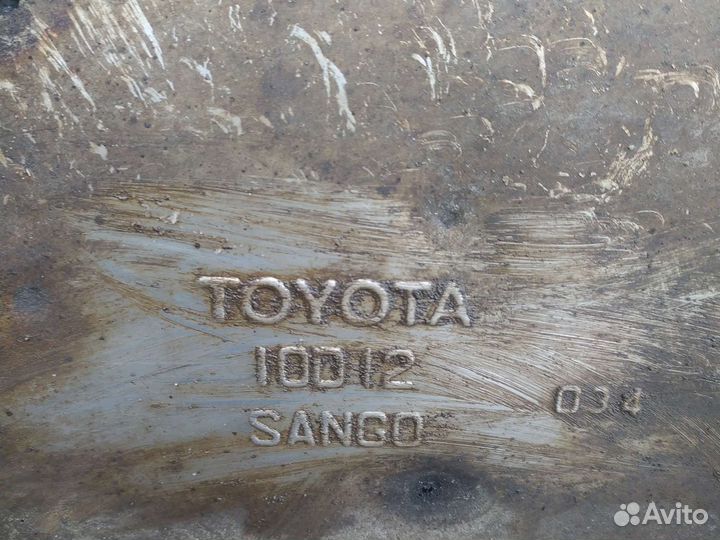 Глушитель toyota corolla е120