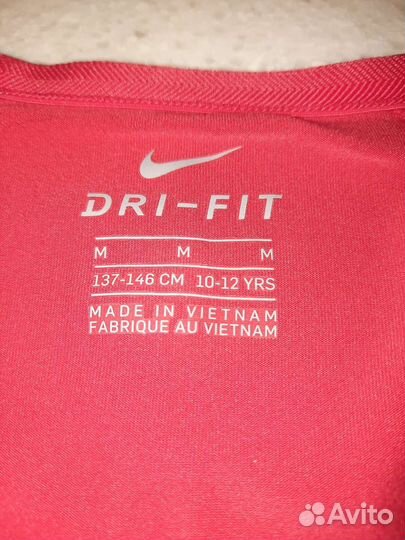 Футболка для тенниса Nike 137-146 см