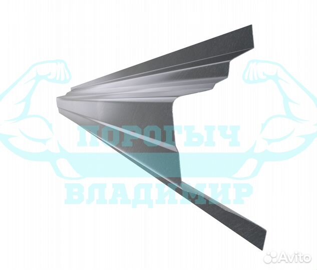 Порог Volvo XC70 2 поколения левый