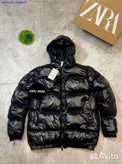 Пуховик Zara Puffer jacket с коробкой (Арт.62764)