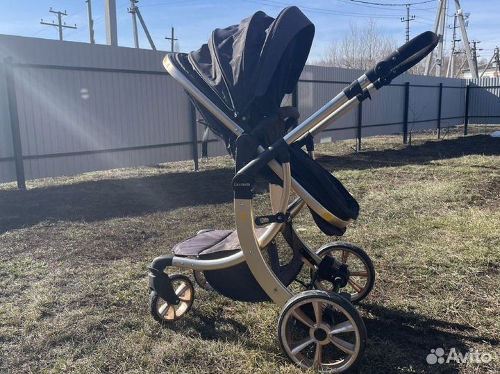 Коляска Luxmom 608 2в1