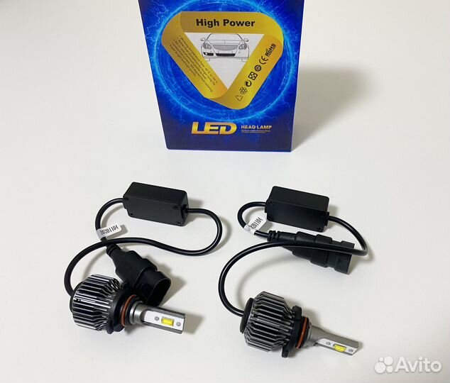 Светодиодные LED лампы С8, 12В, 37Вт, 4700К, HB3
