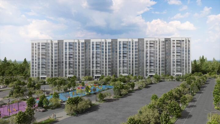 2-к. квартира, 54,7 м², 3/12 эт.