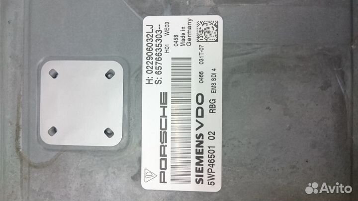 Блок управления двигателем Porsche Cayenne 957 4.8