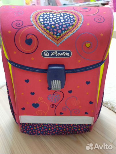 Рюкзак ранец школьный для девочки Herlitz