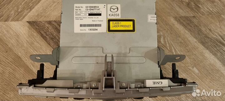 Штатное гу Mazda 6 GH